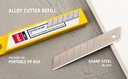 Cutter blade refill  Deli - 18 mm