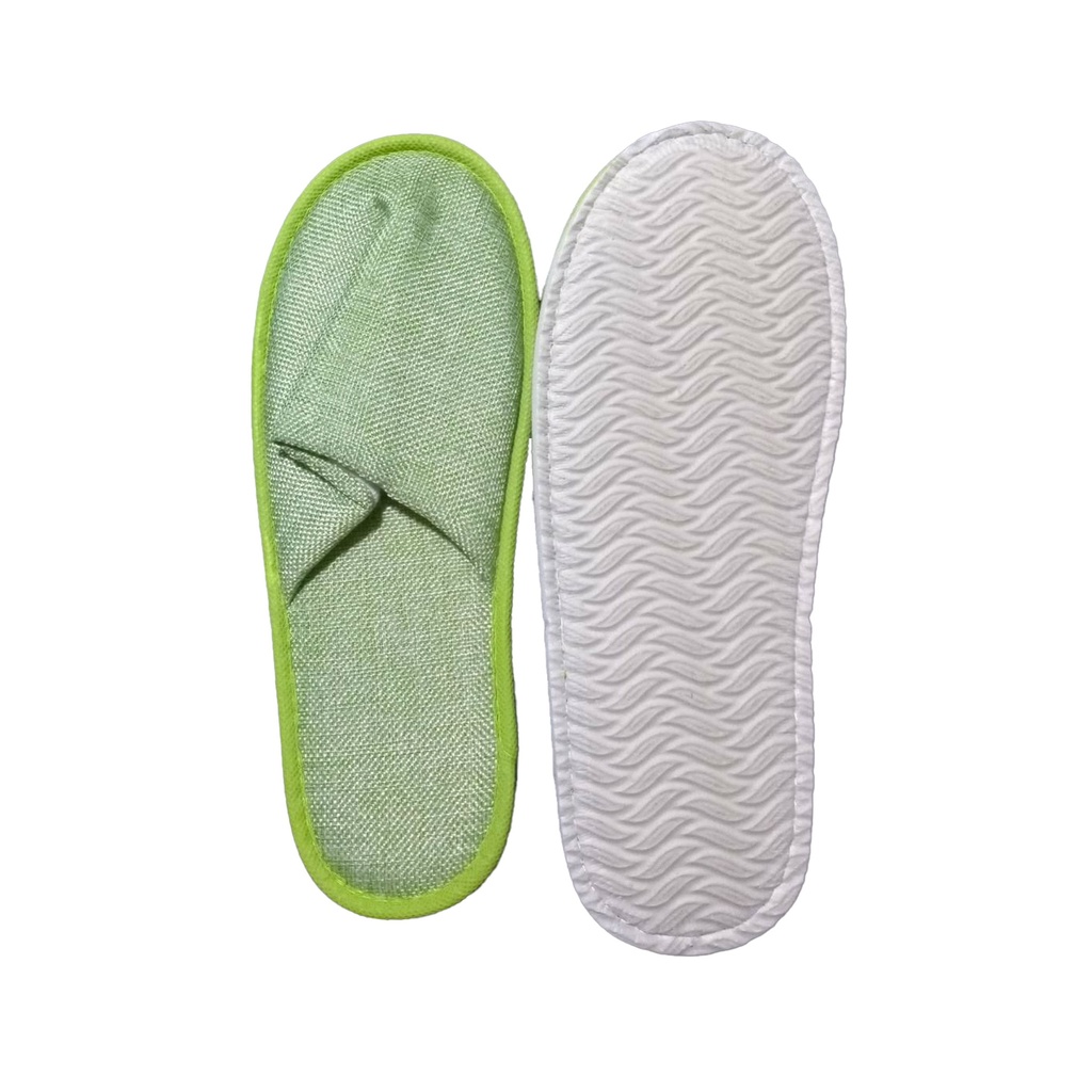Disposable Hotel Slippers(Light Green )
