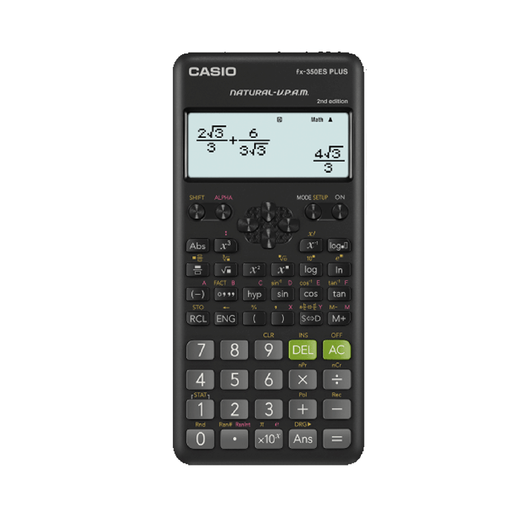 Casio fx-350ES PLUS 2nd Edition Non-Programmable Scientific Calculator