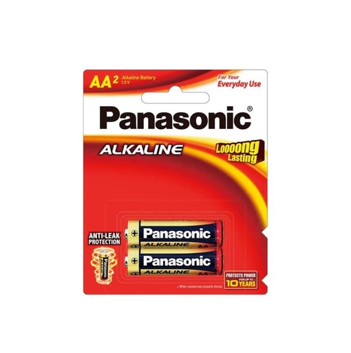 Panasonic Alkaline Battery 2 Pcs