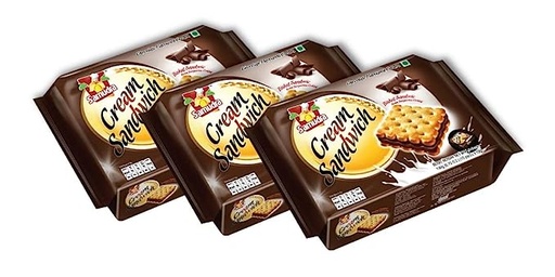 [HMPTCKSMDCSDCH190G] Samudra Cream Sandwich Chocolate (190G)