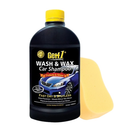 [HMFMCSGEH1000ML] GEH-1 Wash & Wax Car Shampoo (1000ml)