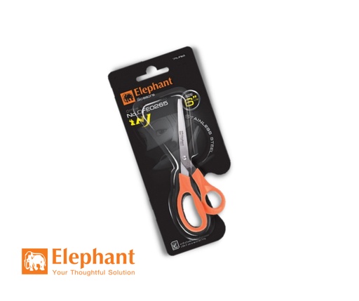 [HMENPSCEPOFE0265] ELEPHANT ECONOMY SCISSORS (6 inches )