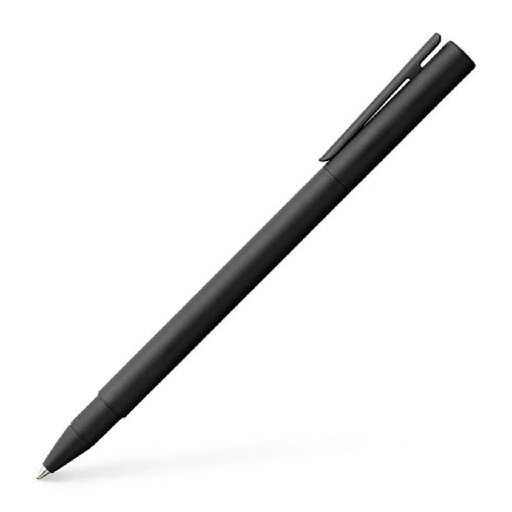 [HMWNCBPPFCNSMBK] Faber-Castell Neo Slim Metal Black Premium Ball Pen