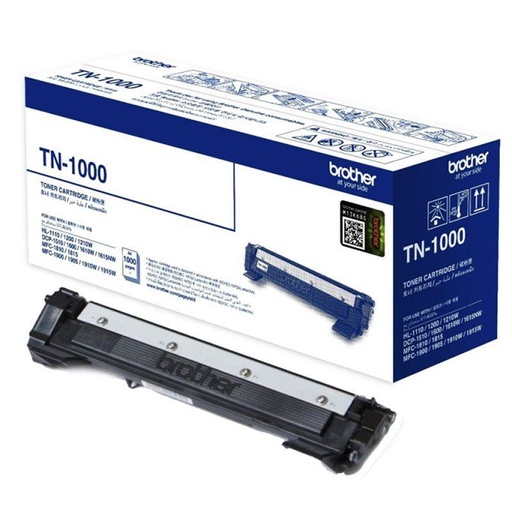[HMOEIBTCMPLSBKTN1000] Brother Toner Cartridge TN- 1000