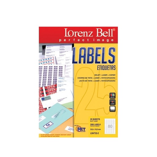 Mailing Label Lorenz Bell (80 Labels) 35.6 x 16.9 mm