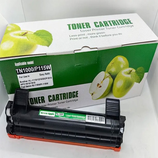 [HMOEPICTGATN1000P115W] Green Apple TN-1000/P115W Printer Ink Catridge (China)