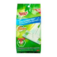 [HMM&A3M-Q600RD-E] 3M Scotch Brite Easy Sweeper Dry Wiper Cloth RefillsQ600RD-E