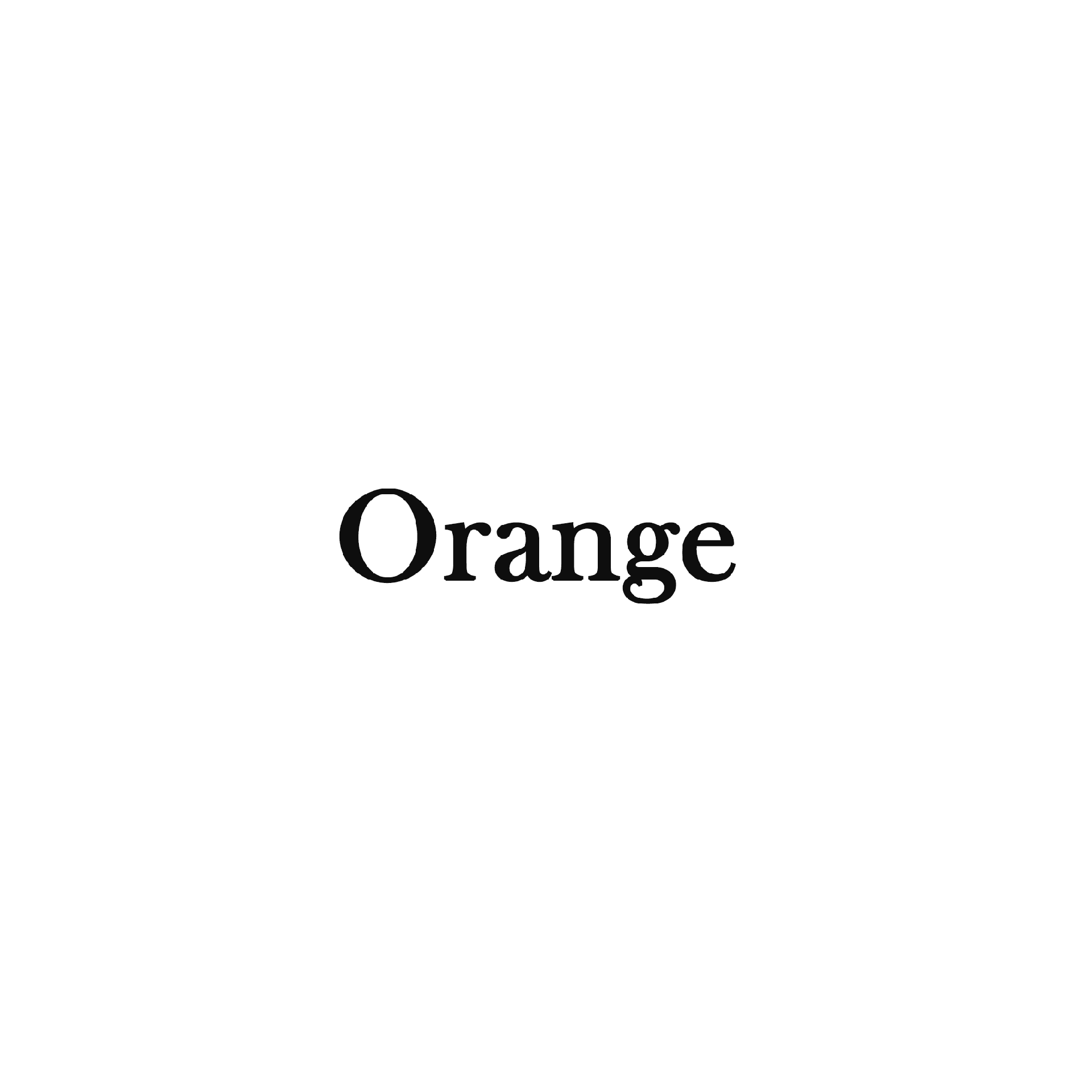 Product Brand: Orange