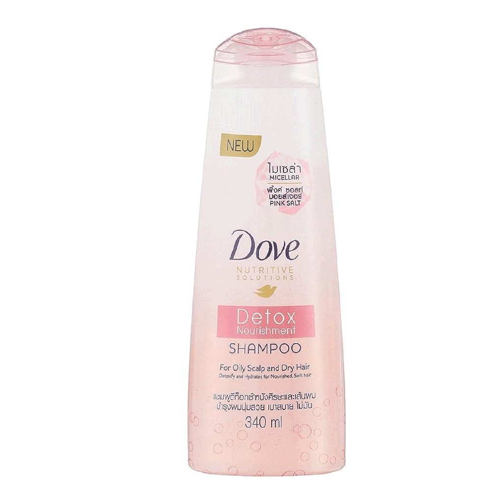 Dove Detox Nourishment Shampoo (340ml)