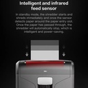 Deli E14400 PAPER SHREDDER