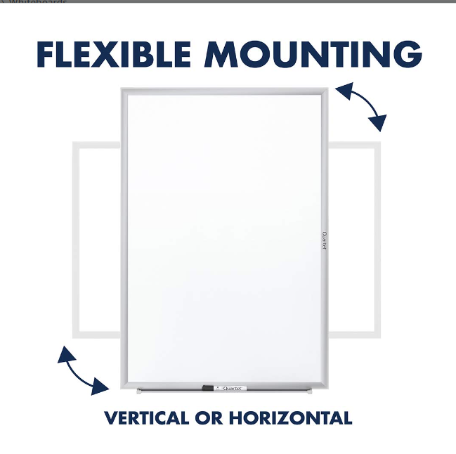 Quartet S533M Aluminium Frame Magnetic Whiteboard