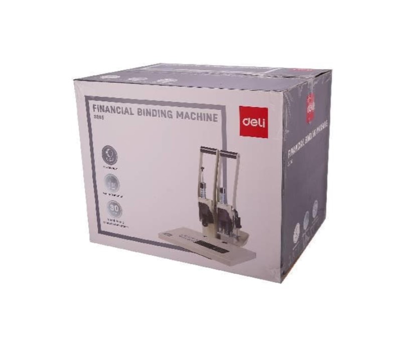Deli E3885 Financial Binding Machine