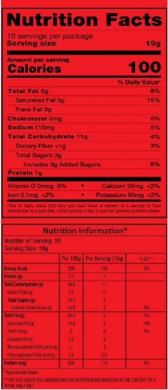 Samudra Cream Sandwich Cheese Flavoured (190G)