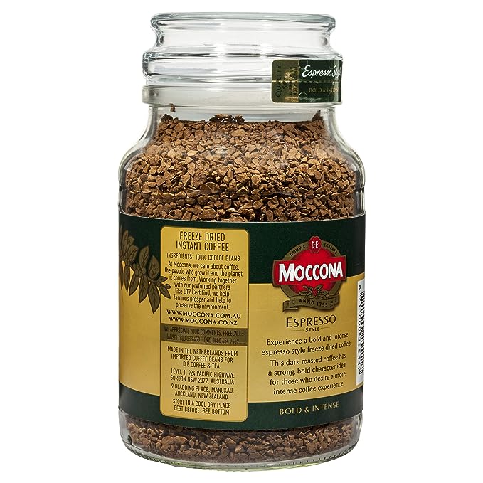 Moccona Freeze Dried Instance Coffee  Espresso Style (200g)