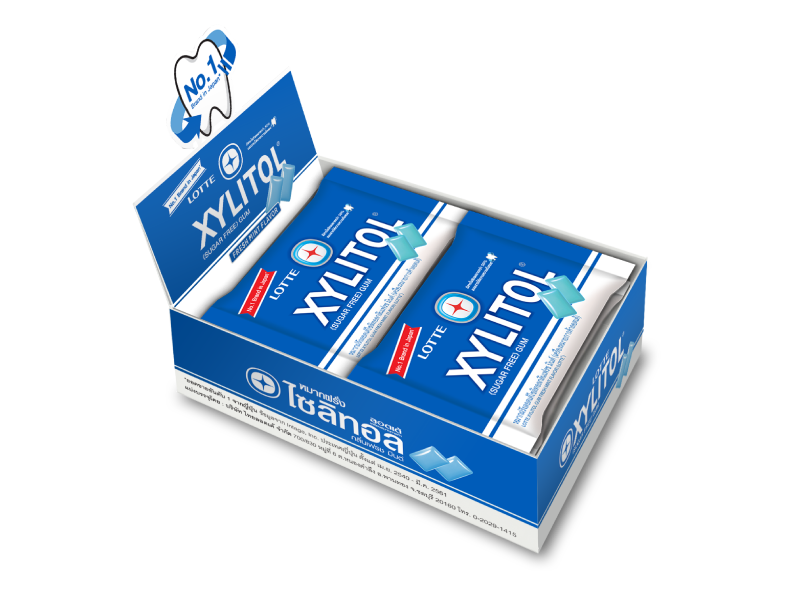 LOTTE XYLITOL GUM FRESH MINT FLAVOR (11.6g)