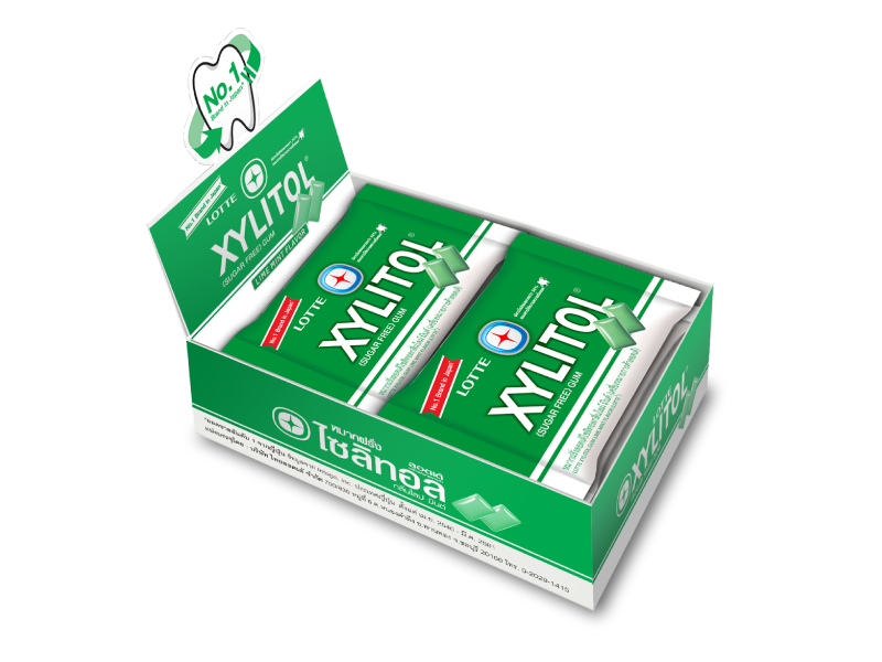 LOTTE XYLITOL GUM LIME MINT FLAVOR(11.6g) (copy)