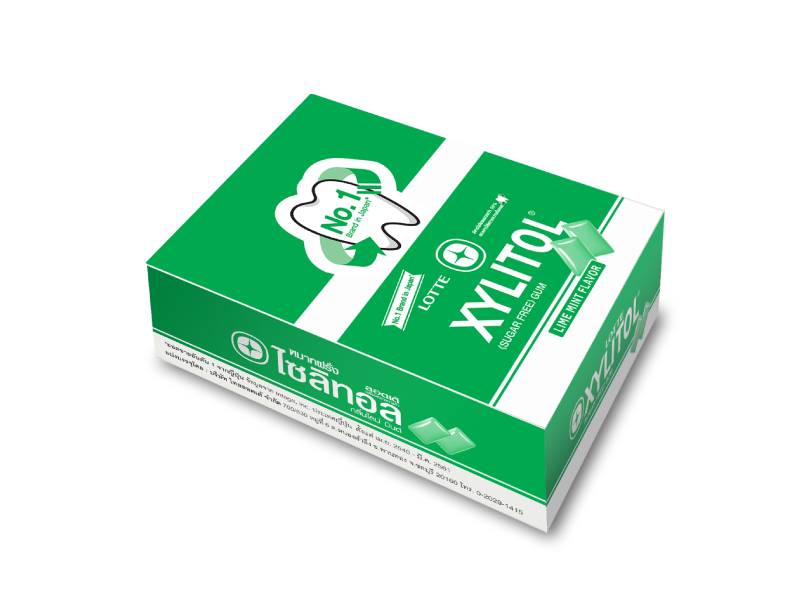 LOTTE XYLITOL GUM LIME MINT FLAVOR(11.6g) (copy)