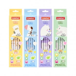 Weibo 2B Pencil (12 Pcs)