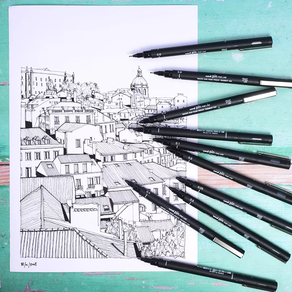 Uni-ball  PIN -200 Line Drawing Pen