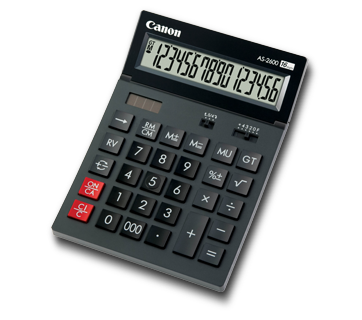 Canon AS-2600 Desktop Calculator (16 Digits )