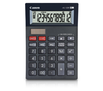 Canon AS-120R Desktop Calculator (12 Digit)