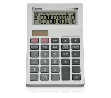 Canon AS-120R Desktop Calculator (12 Digit)