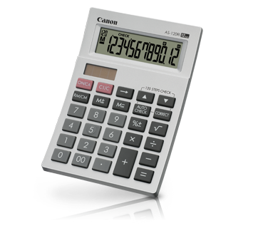 Canon AS-120R Desktop Calculator (12 Digit)