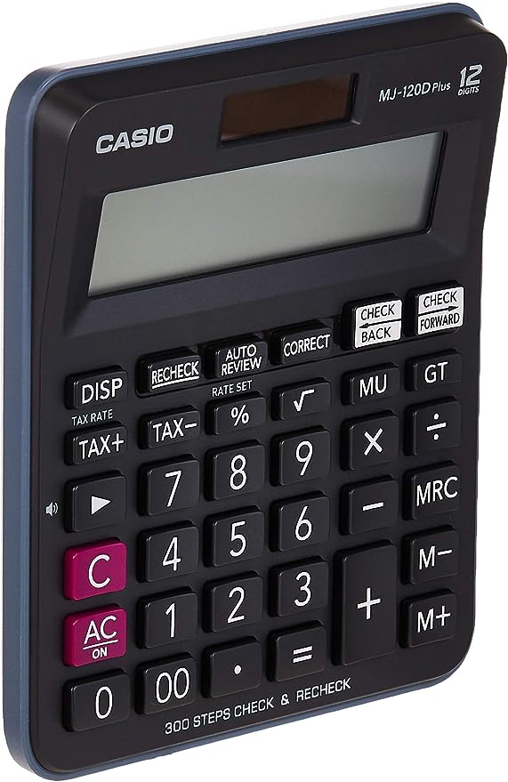 Casio MJ-120D Plus Desktop Calculator(12 Digit )