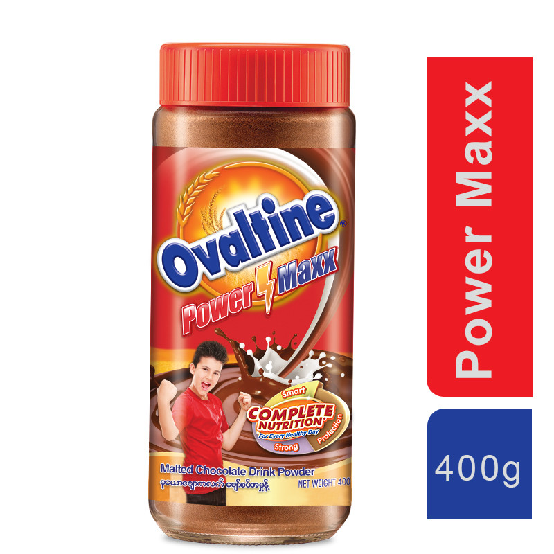 Ovaltine Power Max Chocolate Flavour  Malt Drink ( 400g)
