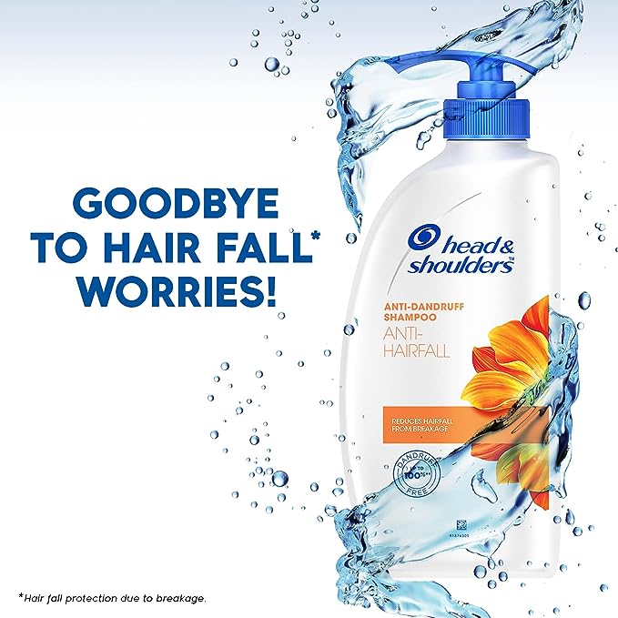 Head & Shoulders Anti-Hairfall Shampoo (330ml)
