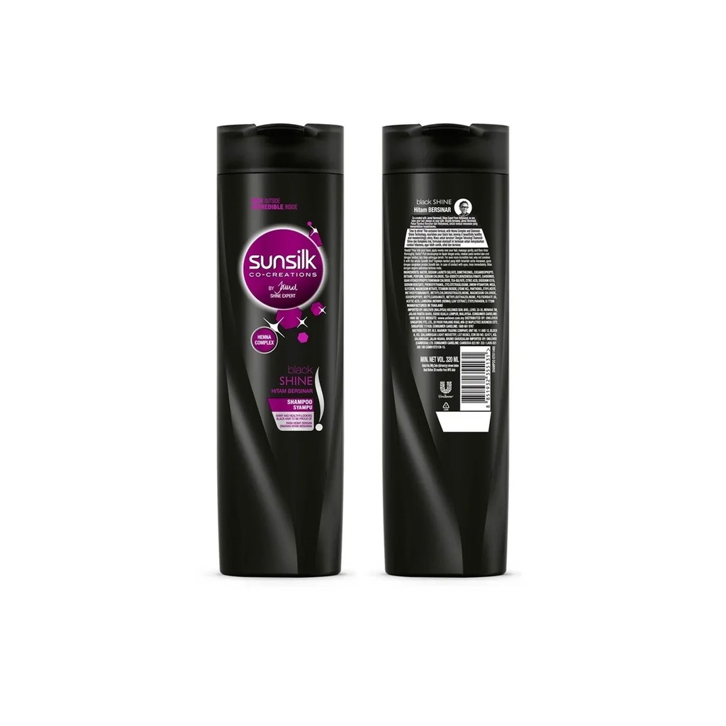 SUNSILK Black Shine Shampoo (160ml , 320ml)