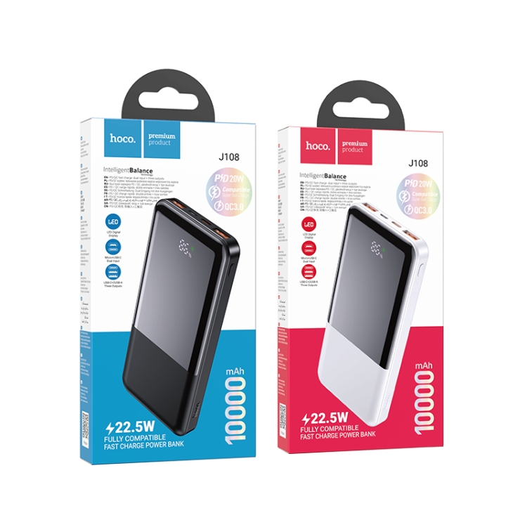 hoco J108 Universe 22.5W Fully Compatible Power Bank 10000mAh