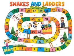 Snake and Ladder Game Board for Kids 2.webp