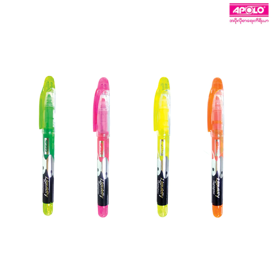 Apolo Highlighter Bright Pen A-187