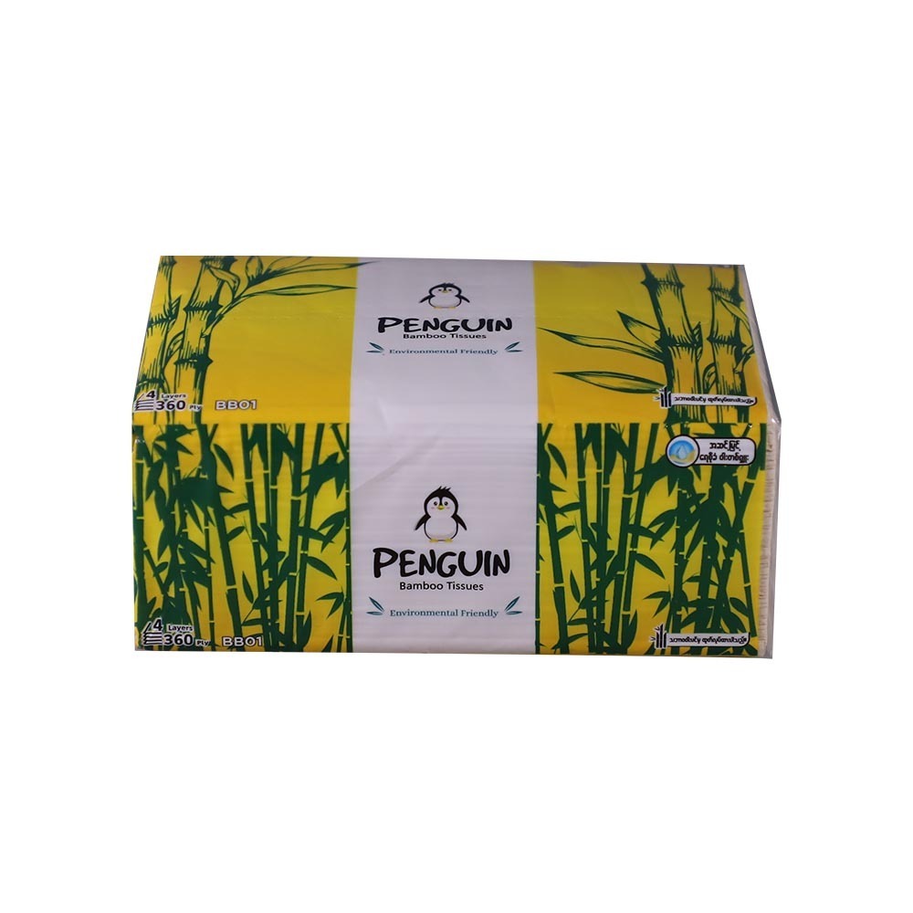 [HMPHYFTPG4PLY360S] Penguin Facial Tissue 4 Ply ( 360sheet )