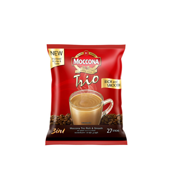 Moccona Trio Rich & Smooth 3 in 1 Instant Coffee ( 486g)