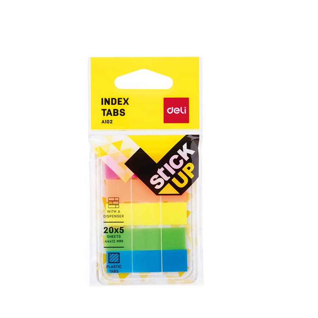 Deli Film Index Tabs (44x12 mm) EA10202