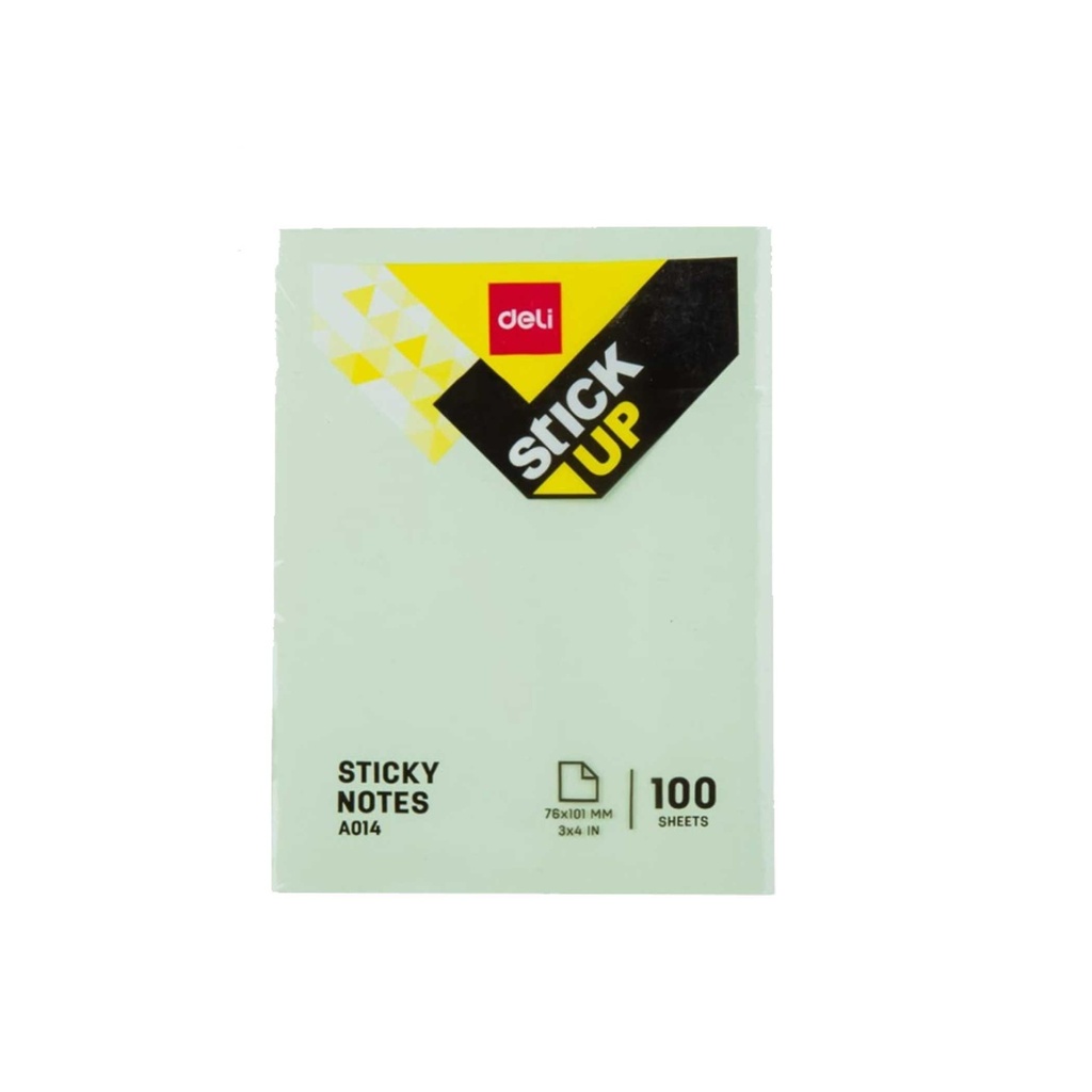 [HMBNPSNDL76x101MMEA01402] Deli Sticky Note (76x101 mm) EA01402