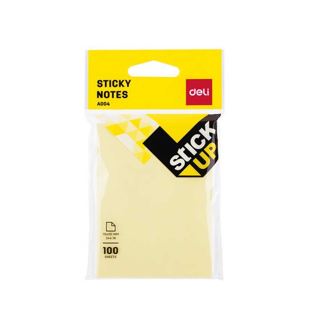 [HMBNPSNDL76x101MMEA00452] Deli Sticky Note (76x101 mm) EA00452