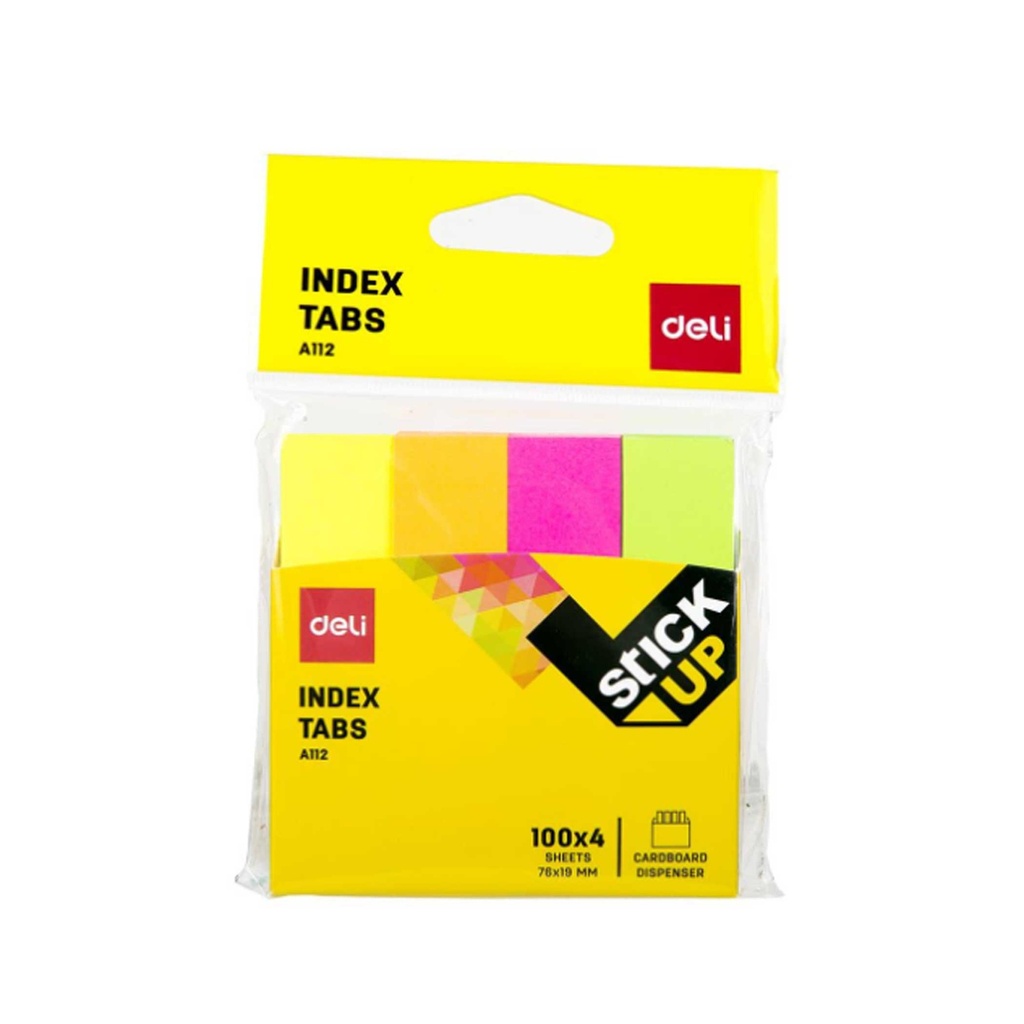 [HMBNPSNDL76x19MMEA11202] Deli Sticky Note (76x19 mm) EA11202