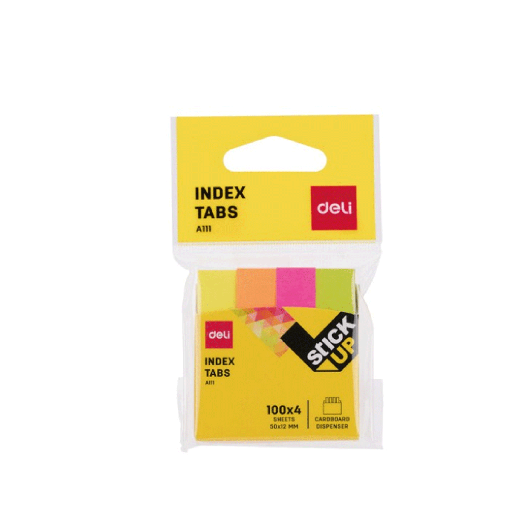 [HMBNPSNDL50x12MMEA111] Deli Sticky Note (50x12 mm)  A111
