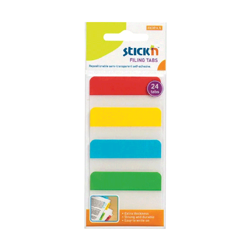[HMBNPFTSN38x51MM] Stick'n Filing Tabs (38x51 mm)