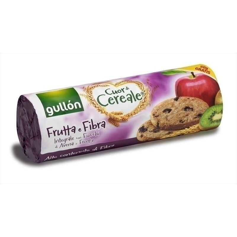 Gullon Cuor Di Cereale Frutta E Fibrabiscuits (300g)