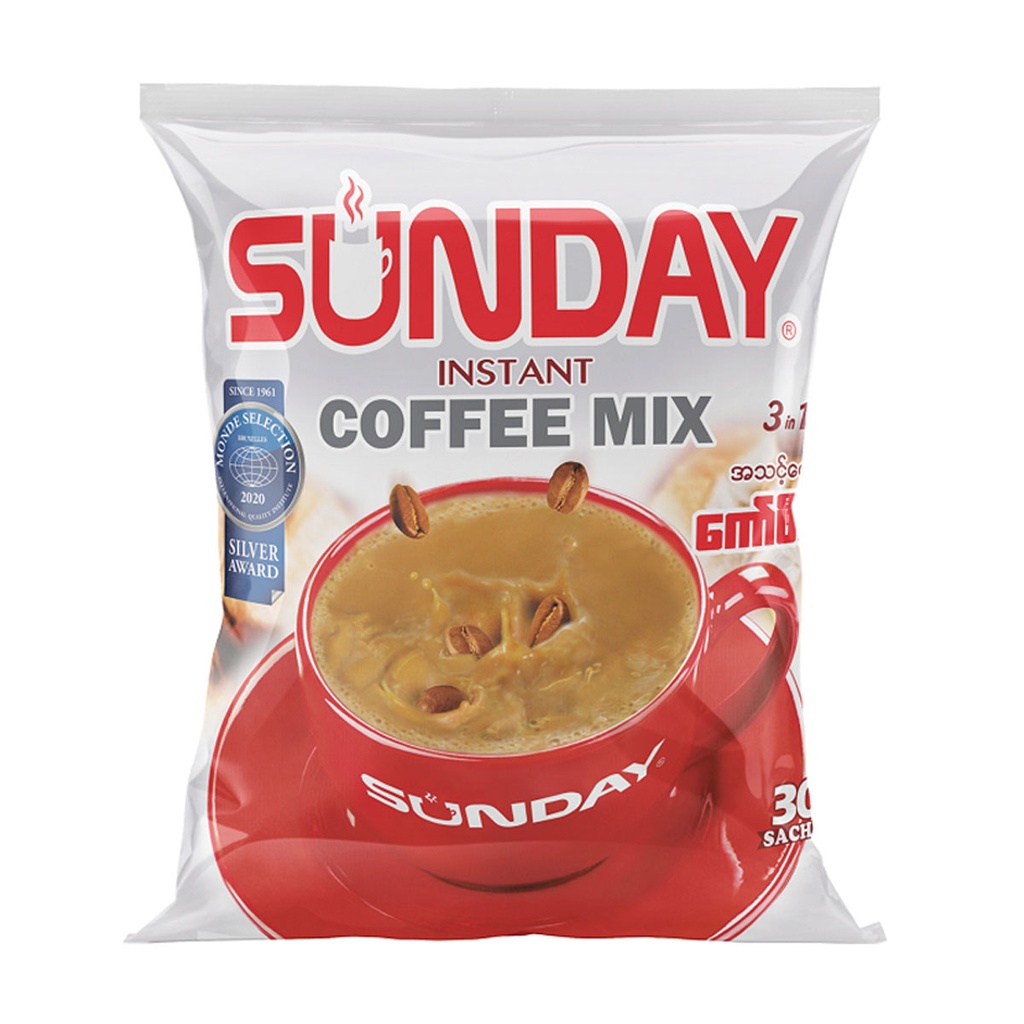 [HMPPS3IN1IC750G] Sunday 3 in1 Instant Coffee Mix (750g)