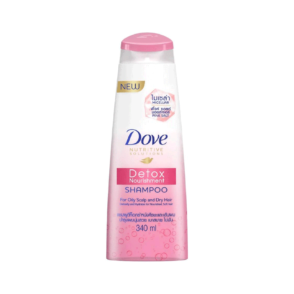 Dove Detox Nourishment Shampoo (340ml)