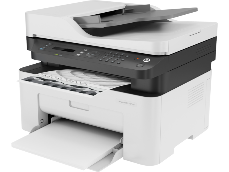 HP Laser Printer 137FNW ( Print , Copy , Scan ,Fax )
