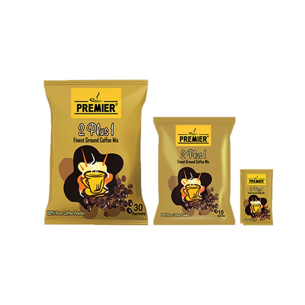 PREMIER INSTANT COFFEEMIX 2 Plus 1 (30 Sachet)
