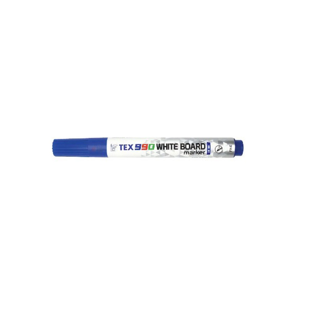 TEX NO.990 WHITEBOARD MARKER (BLUE)