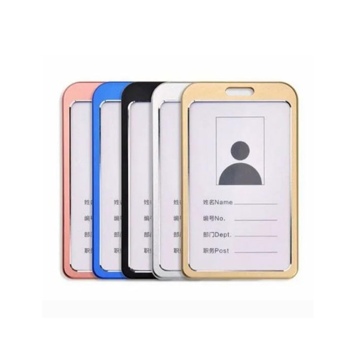 [HMPNPNBHALCH] Name Badge Holder (Aluminium) China